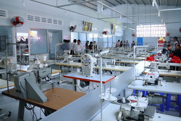 Kiểm xưởng cơ sở sản xuất cho hàng xuất khẩu