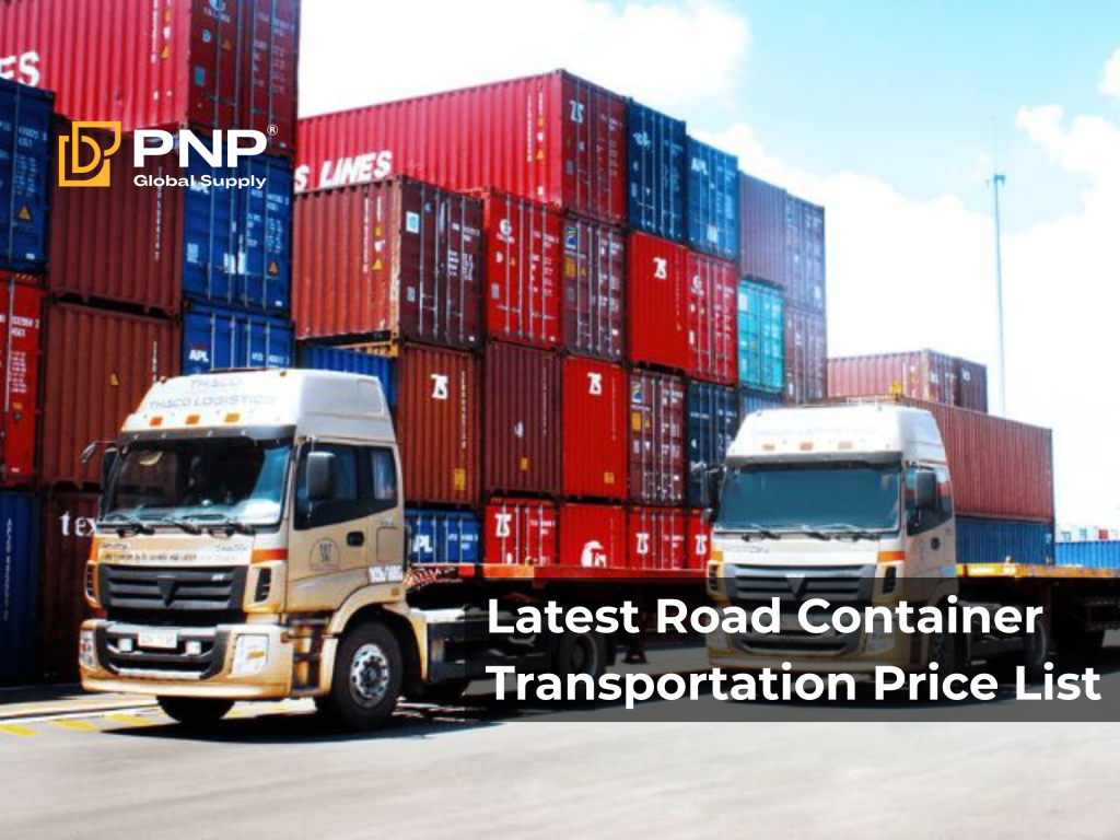 Latest Road Container Transportation Price List