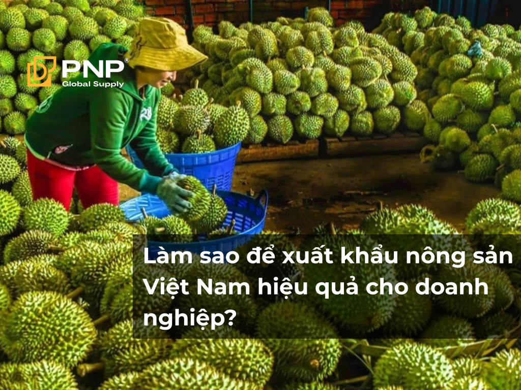 Làm sao để xuất khẩu nông sản Việt Nam hiệu quả cho doanh nghiệp?