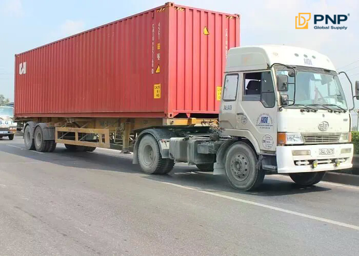 vận chuyển container đường bộ