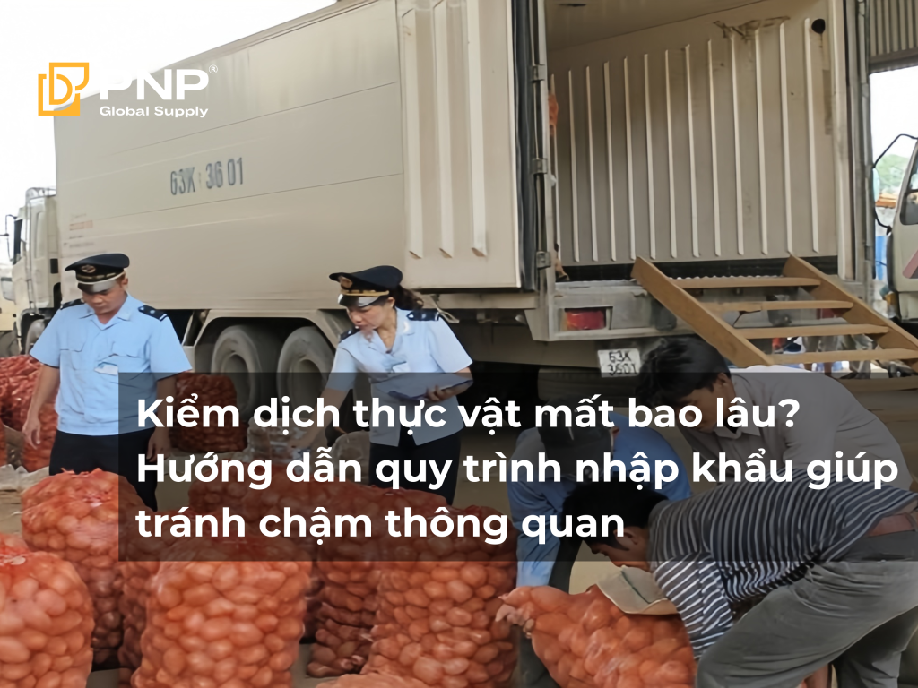 Kiểm dịch thực vật mất bao lâu Hướng dẫn quy trình nhập khẩu giúp tránh chậm thông quan