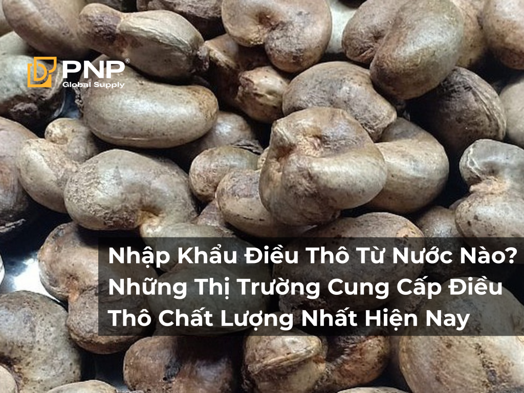 Nhập Khẩu Điều Thô Từ Nước Nào? Những Thị Trường Cung Cấp Điều Thô Chất Lượng Nhất Hiện Nay